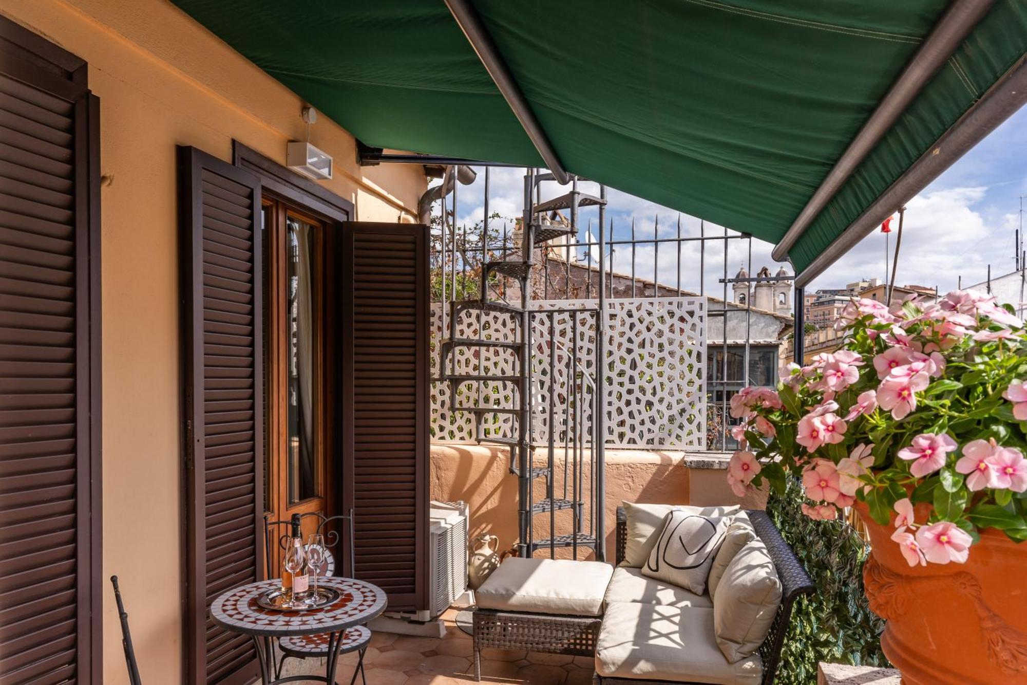 Twilight Terrace - Piazza Di Spagna ローマ エクステリア 写真