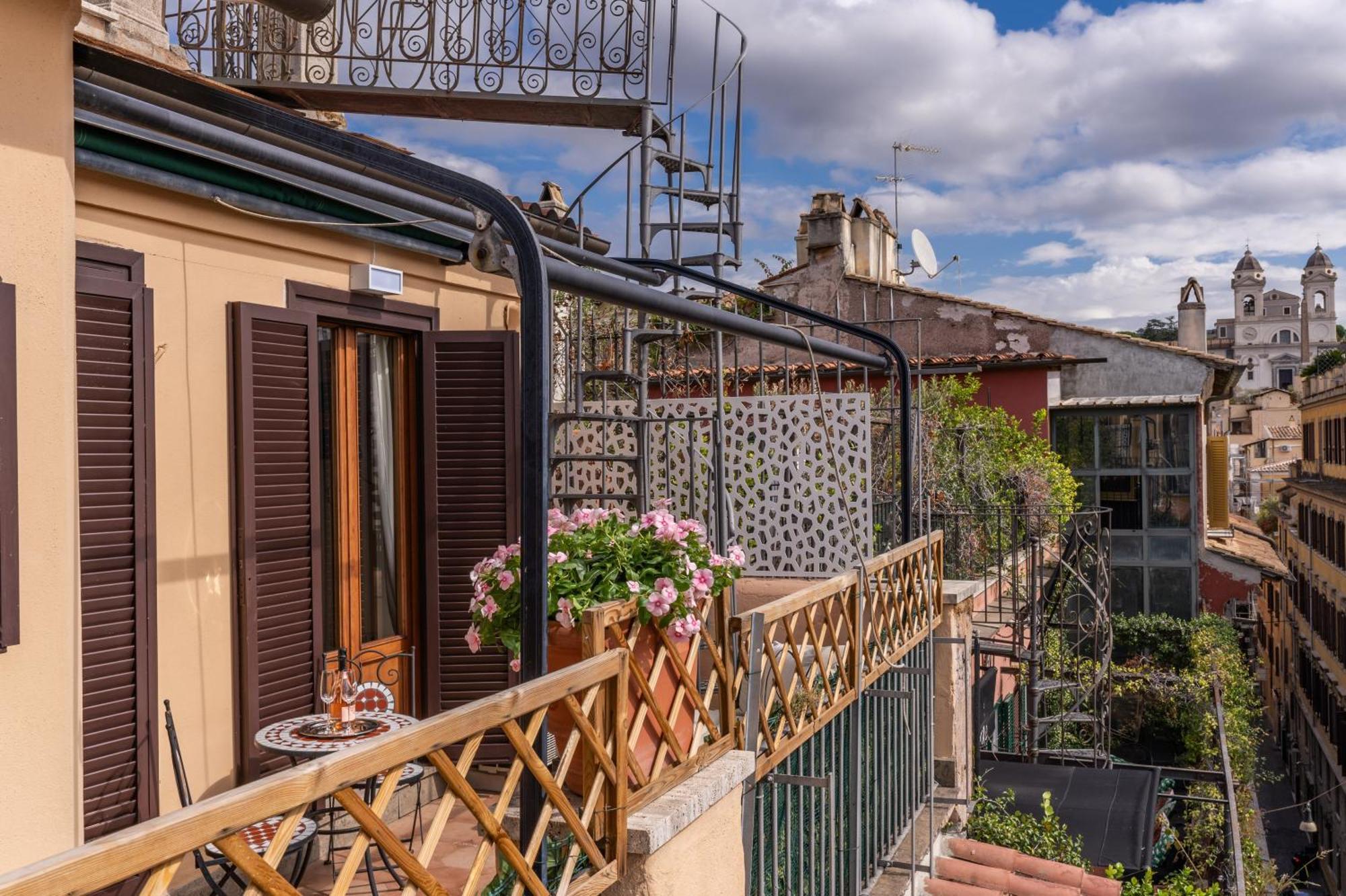 Twilight Terrace - Piazza Di Spagna ローマ エクステリア 写真